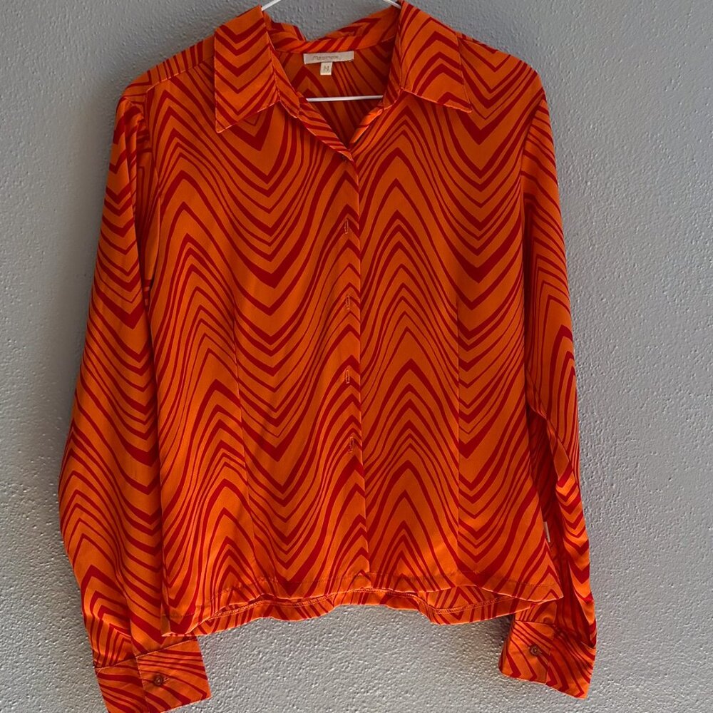 Funky button up blouse